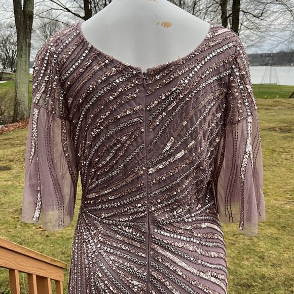 Aiden Mattox gorgeous bling gown 10-12 - Picture 8 of 16